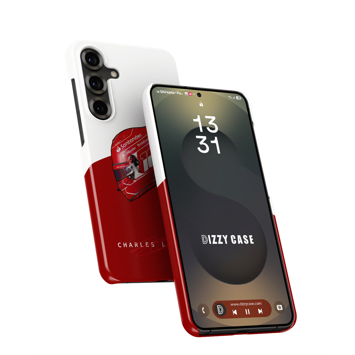 Charles Leclerc 2023 Helmet Case - Samsung Edition