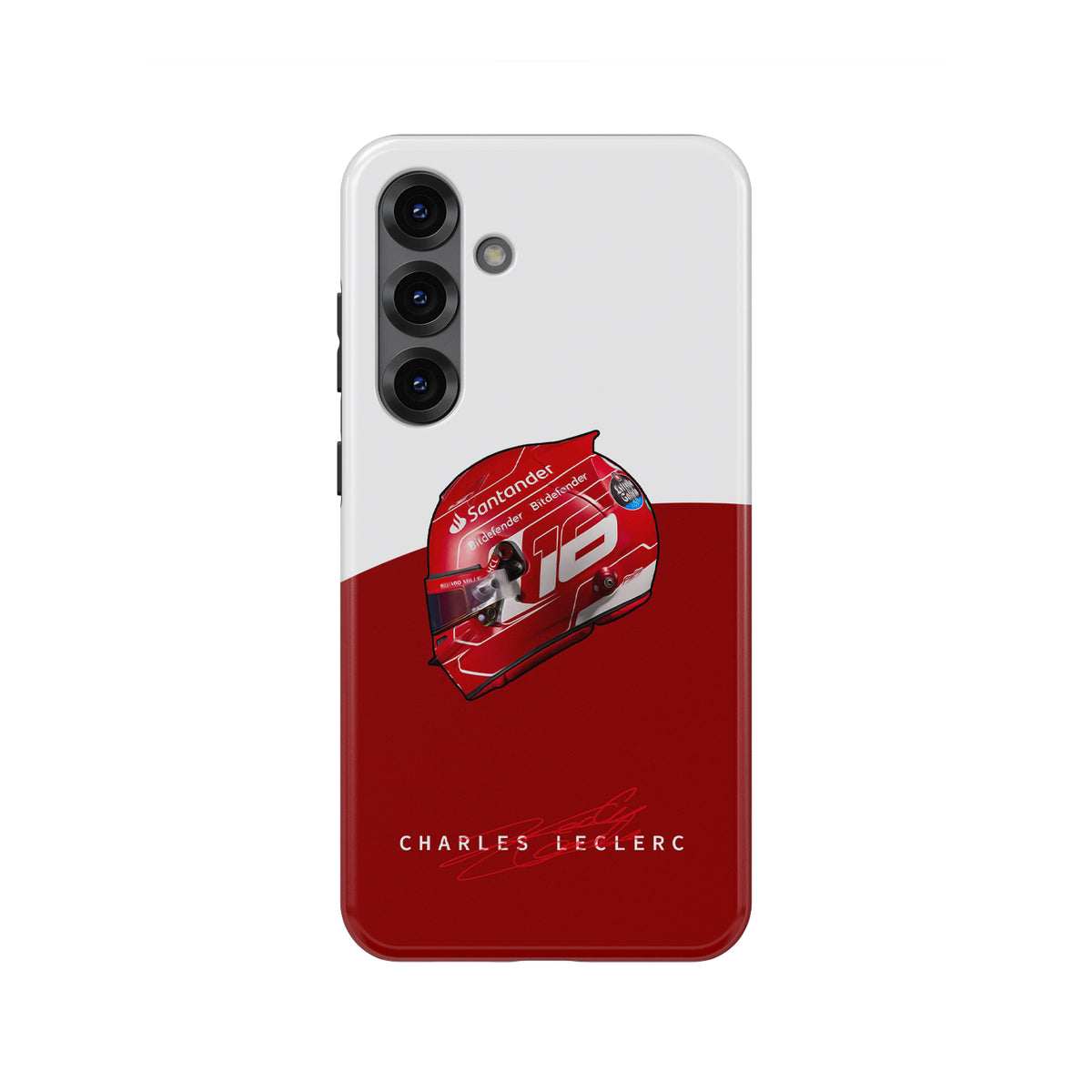 Charles Leclerc 2023 Helmet Case - Samsung Edition