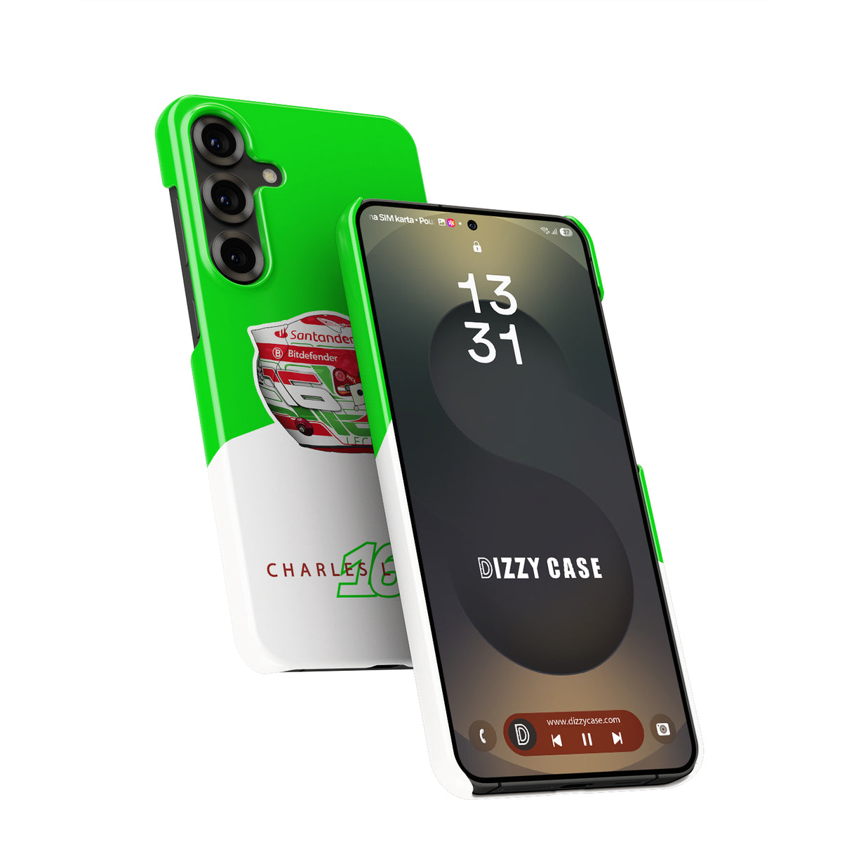Charles Leclerc 2024 Italian Grand Prix Helmet Phone Case – Ferrari Edition - Samsung Models