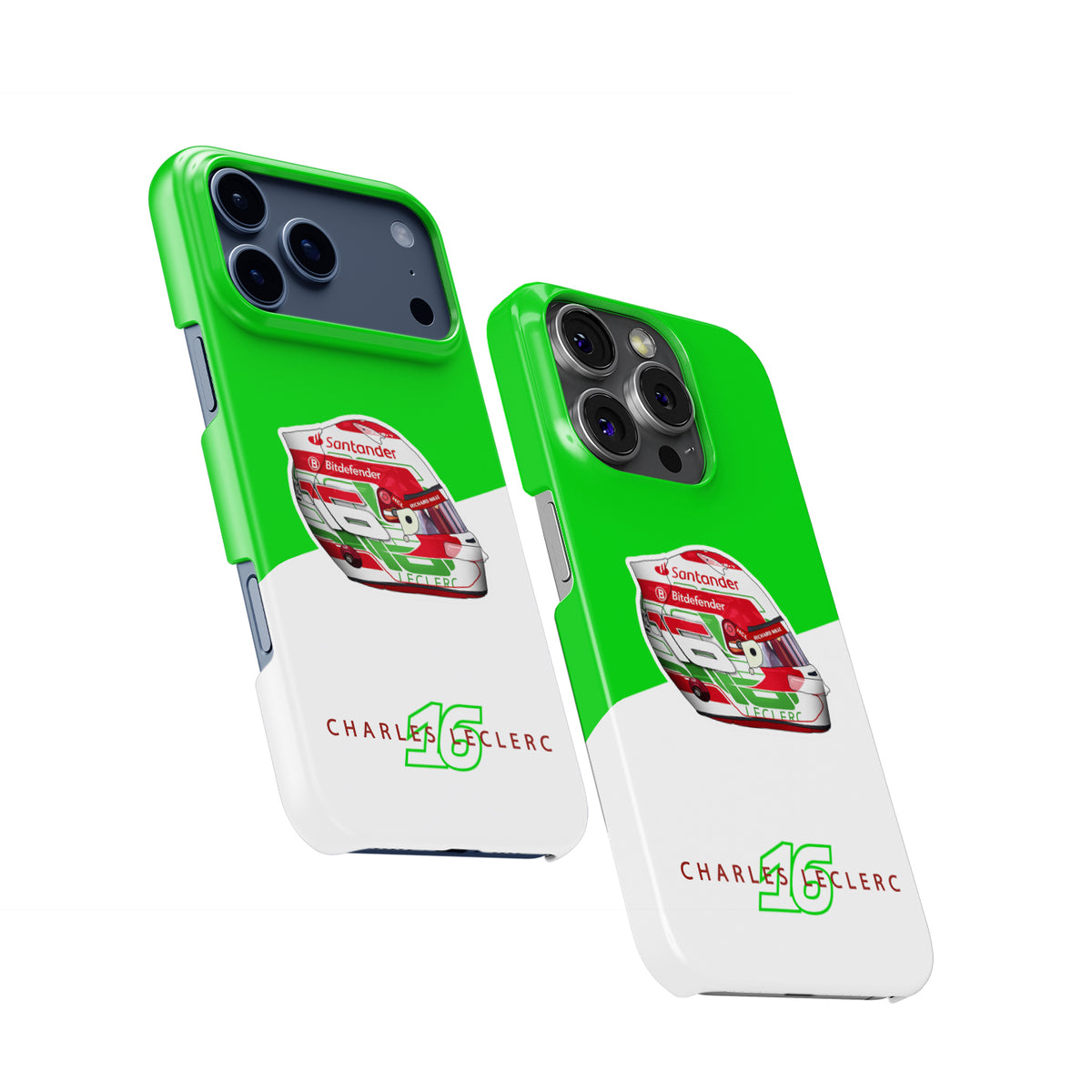 Charles Leclerc 2024 Italian Grand Prix Helmet iPhone Case – Ferrari Edition