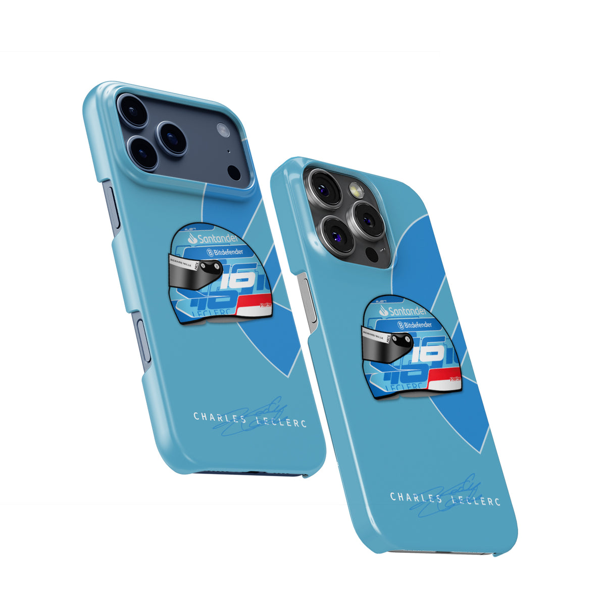 Charles Leclerc 2024 Miami Helmet Phone Case: Sleek & Bold