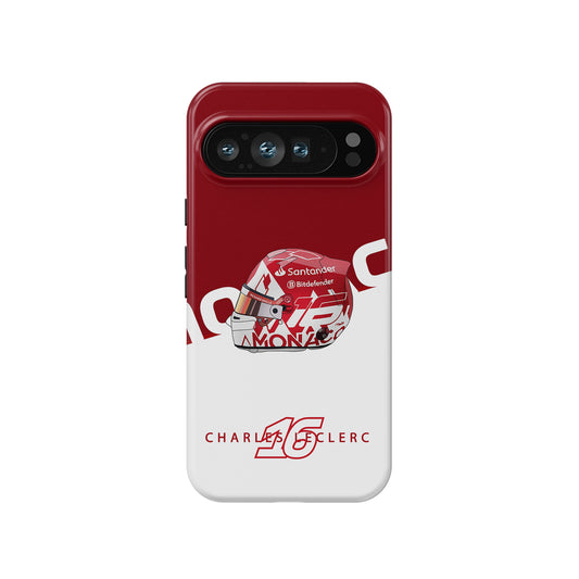 Charles Leclerc 2024 Monaco Helmet Phone Case – Ferrari Edition