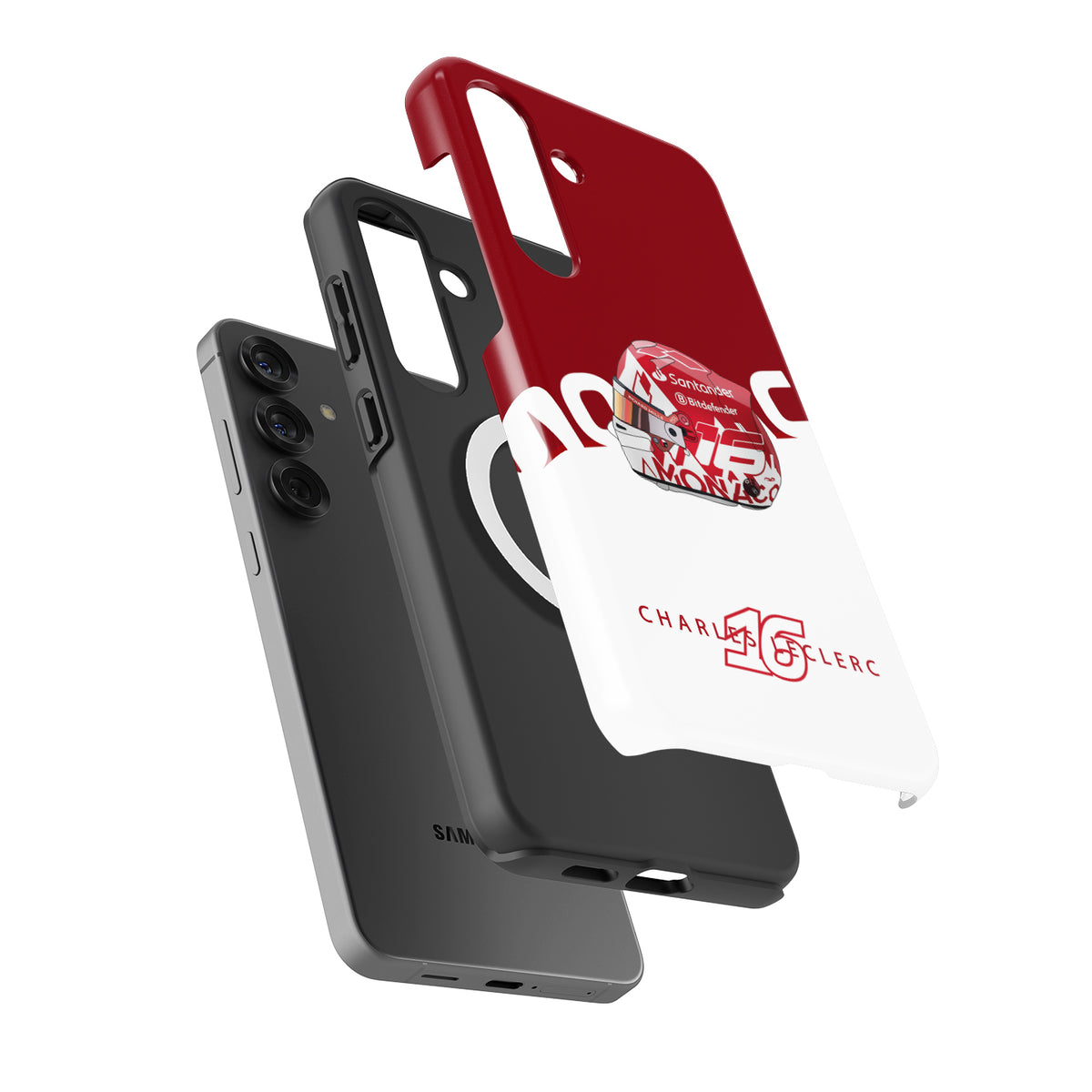 Get the Charles Leclerc Monaco Helmet Phone Case – Ferrari Edition