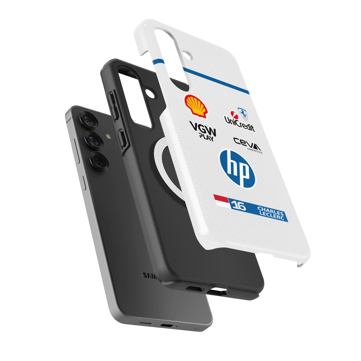 Charles Leclerc 2025 Monaco GP Phone Case – Race Suit Tribute (For Samsung)