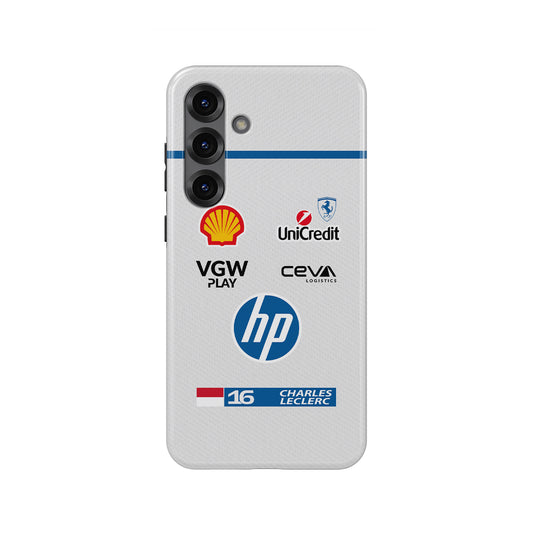 Charles Leclerc 2025 Monaco GP Phone Case – Race Suit Tribute (For Samsung)