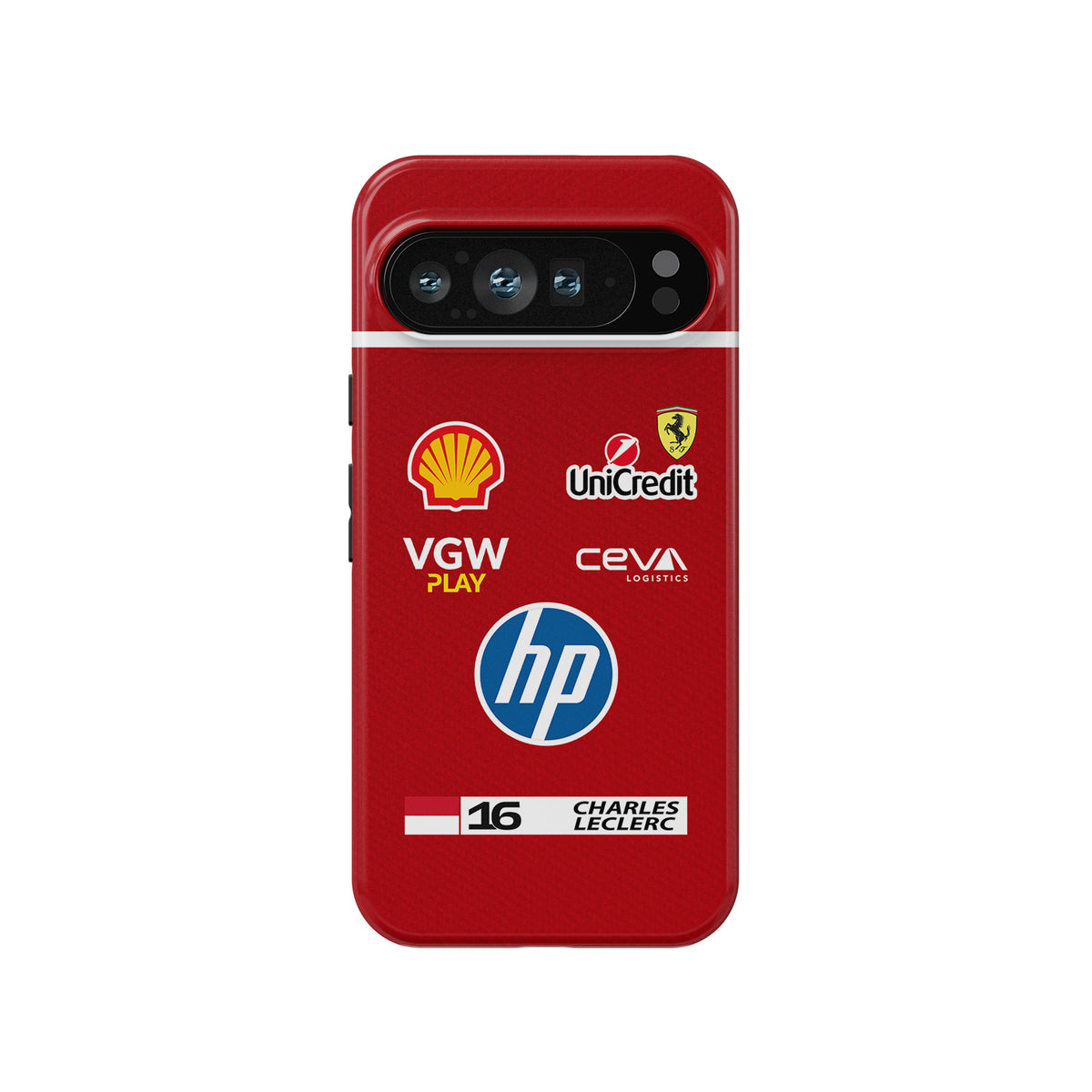 Charles Leclerc 2025 Race Suit Phone Case – Pixel & Multi-Device
