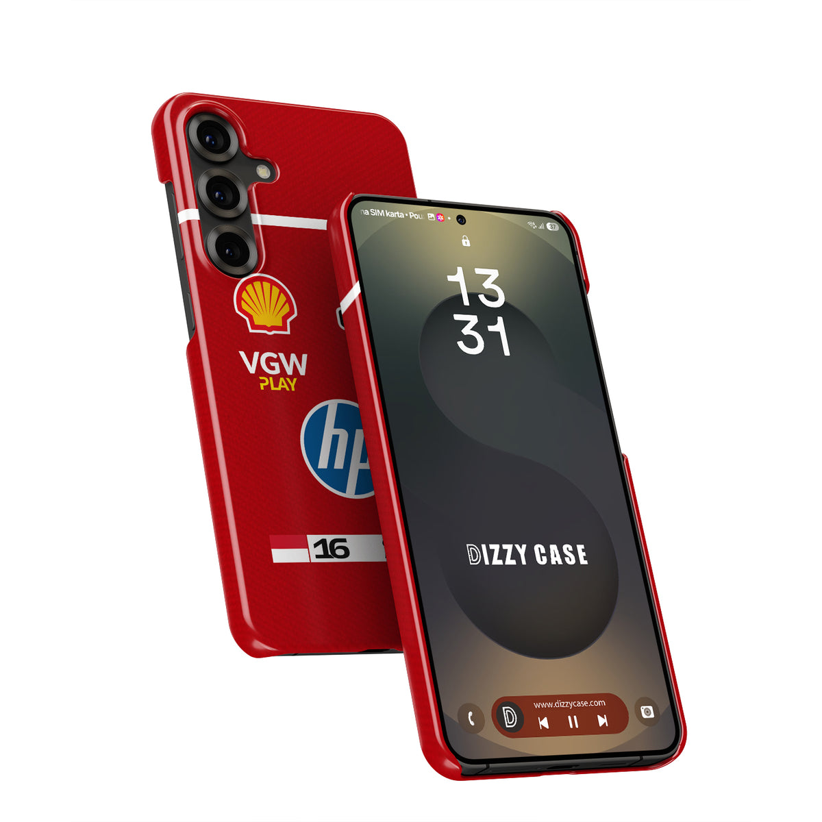 Charles Leclerc 2025 Race Suit Phone Case – (Samsung Galaxy)