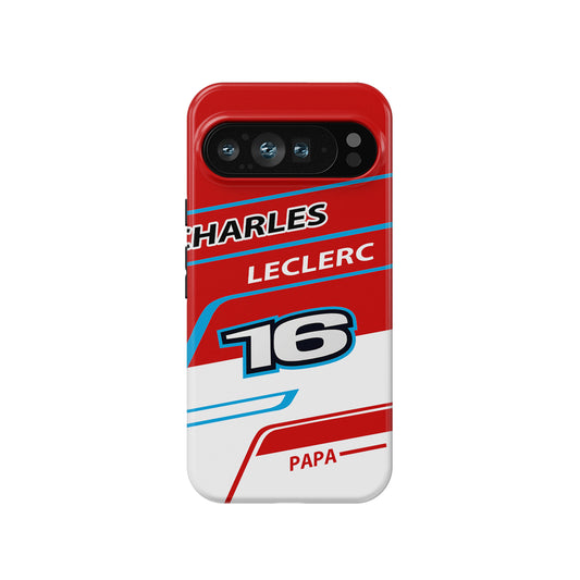 Charles Leclerc 2026 Ferrari Helmet Livery - Pixel, Xiaomi & Huawei Case