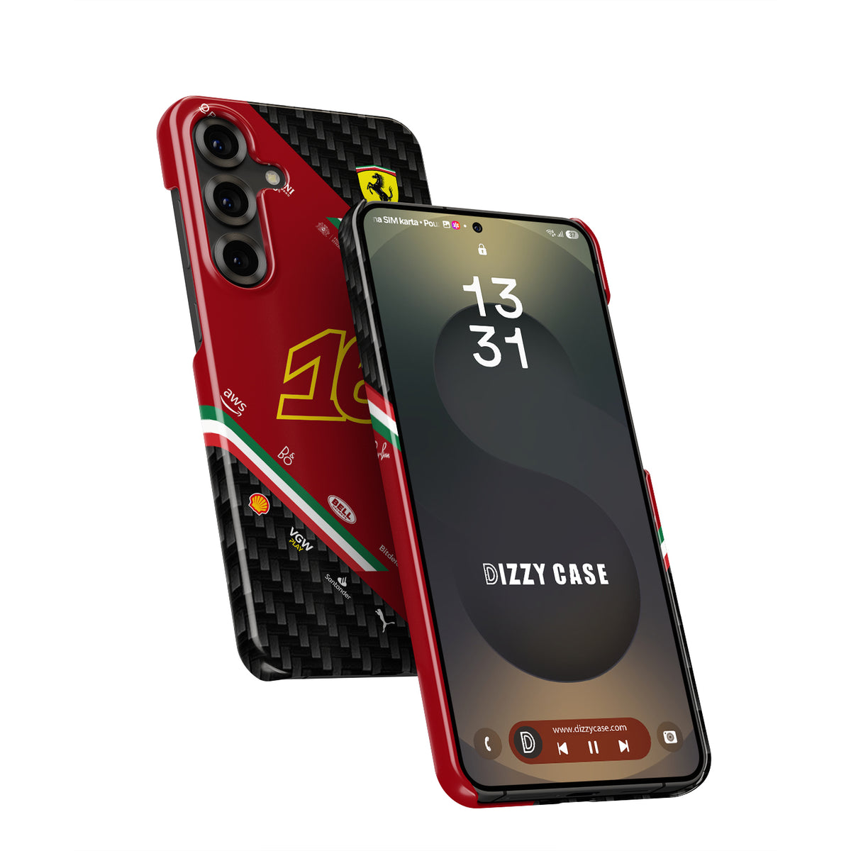F1 Charles Leclerc Phone Case –  CL16 Edition for Samsung
