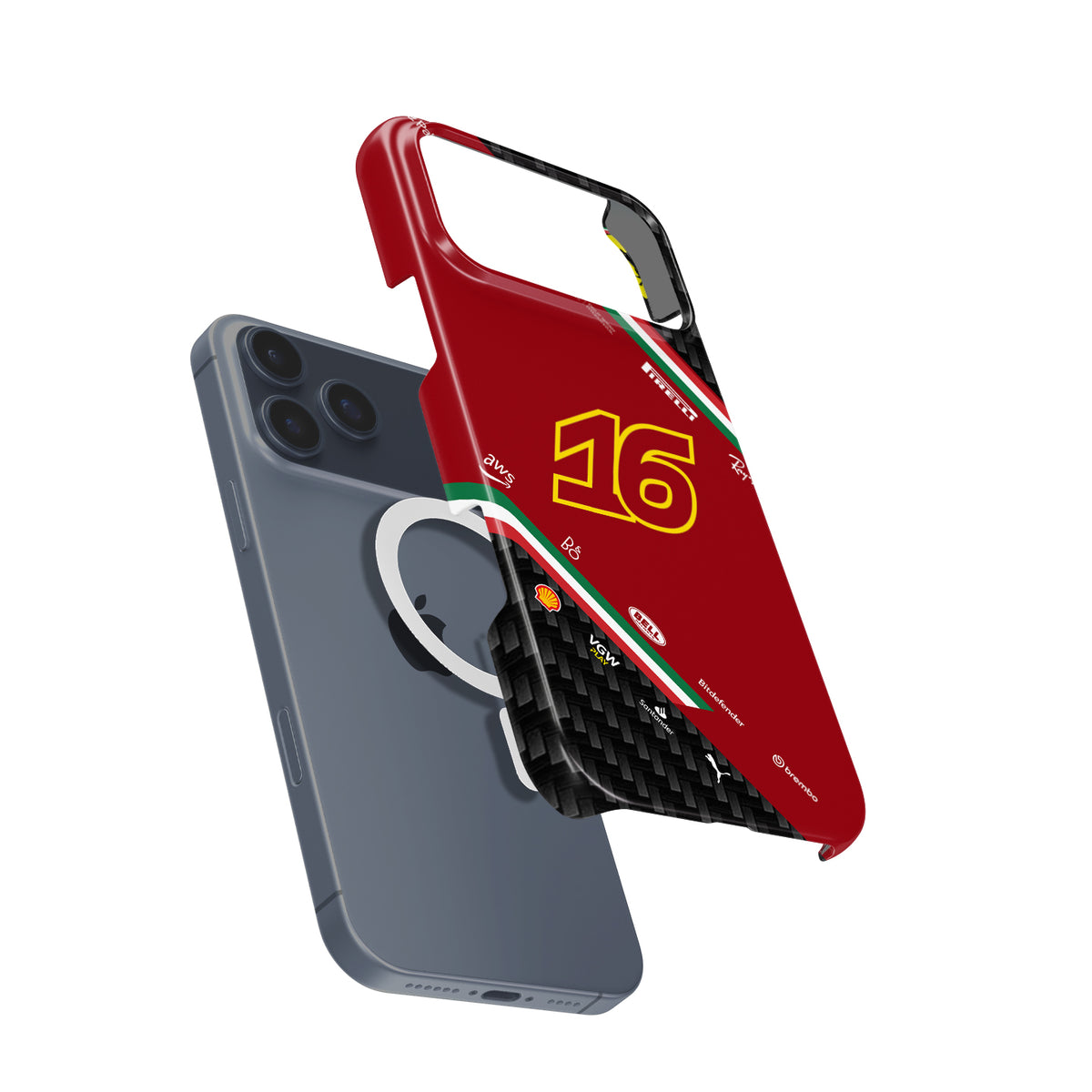 Charles Leclerc CL16 2025 F1 Phone Case