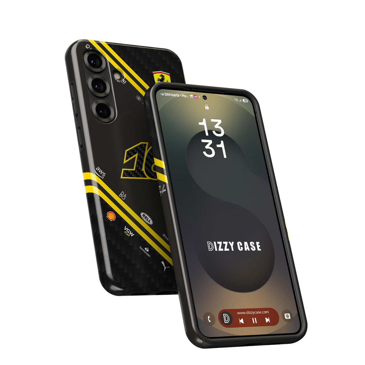 Charles Leclerc F1 Racing Inspired Phone Case – For Samsung