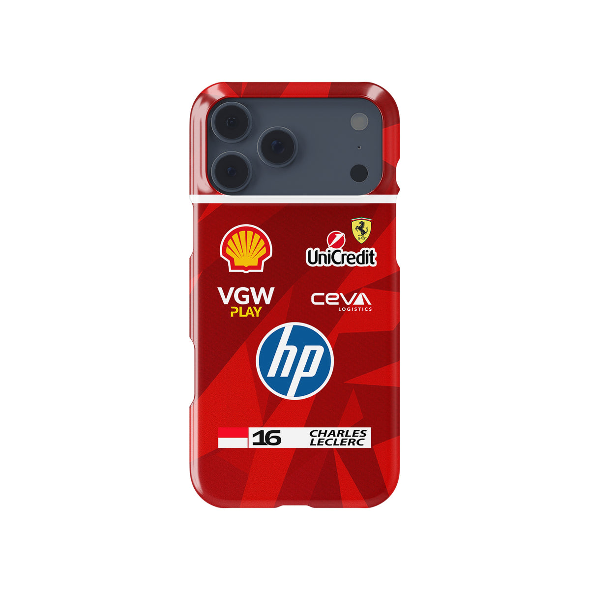 Charles Leclerc #16 Las Vegas 2025 Livery - iPhone Case