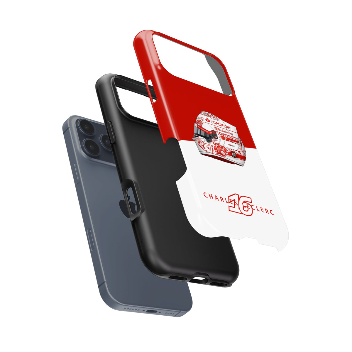Charles Leclerc Mexico 2024 F1 "Día De Los Muertos" Helmet Case - Google Pixel, OnePlus, Huawei, Xiaomi Models