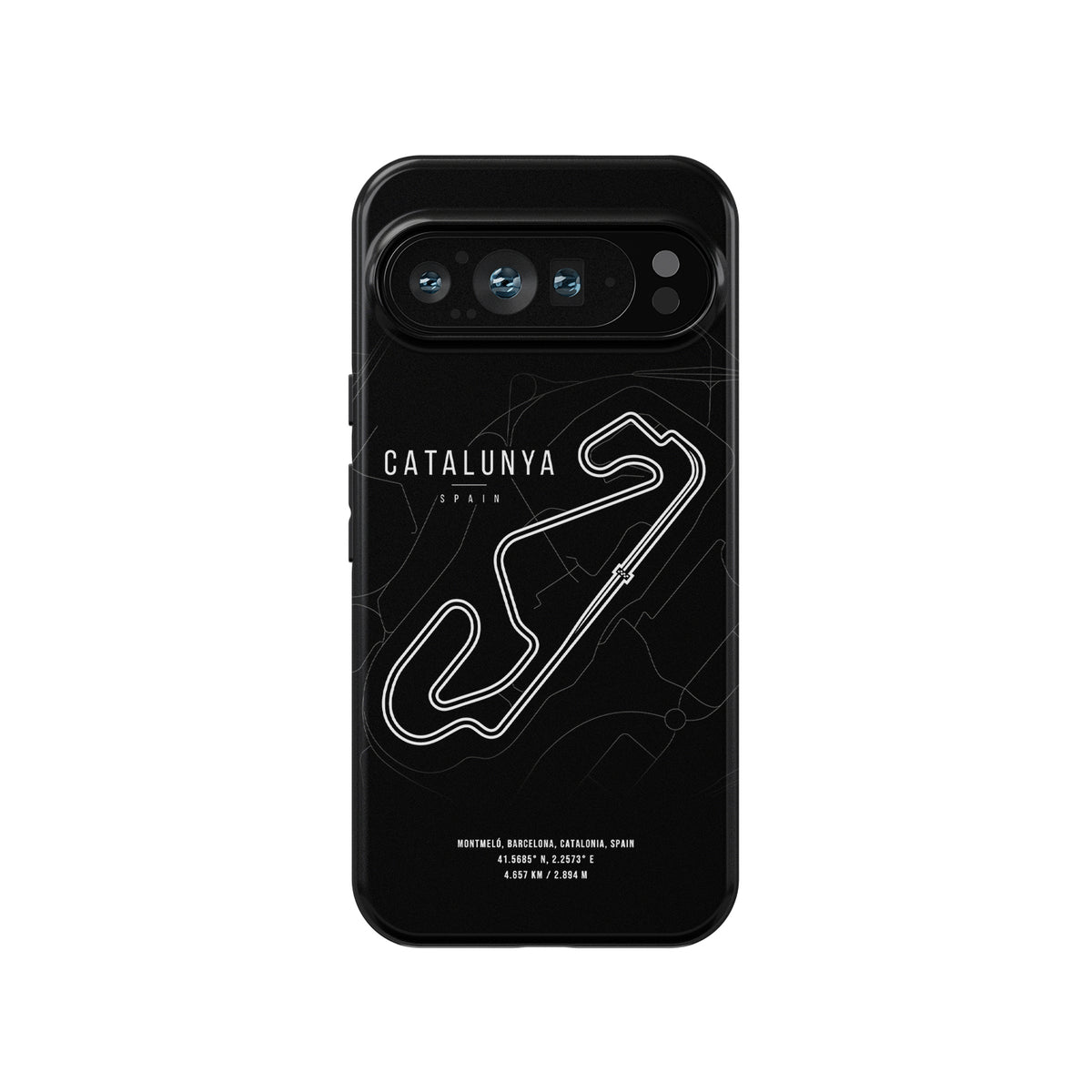 Circuit de Barcelona-Catalunya Grand Prix F1 Track - Google Phone Case