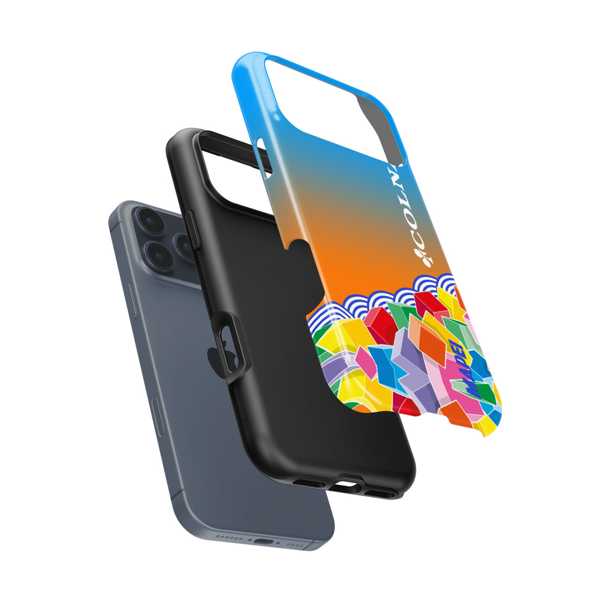 Ride with Style: Colnago C64 Disc Mapei Livery Phone Case