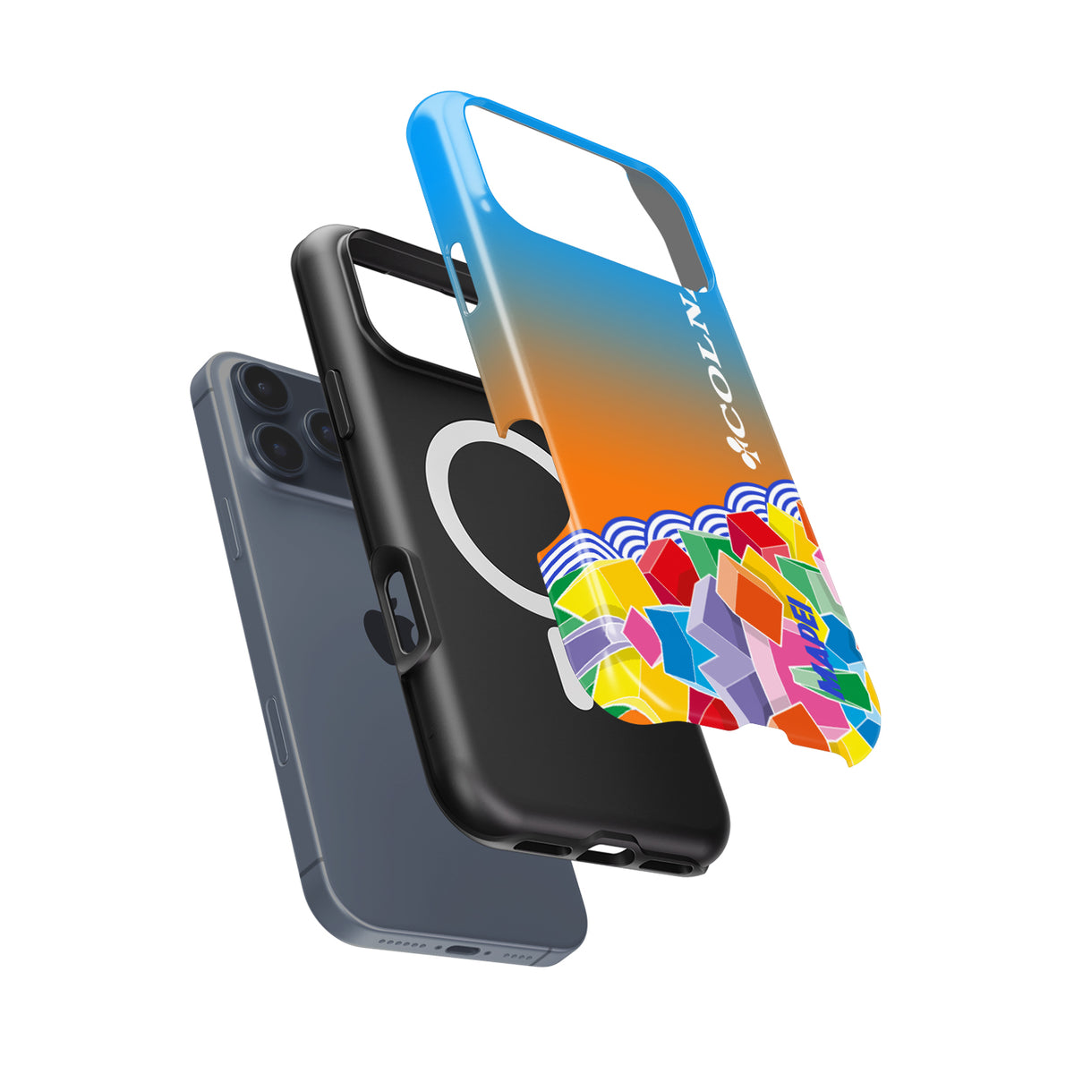 Ride with Style: Colnago C64 Disc Mapei Livery Phone Case