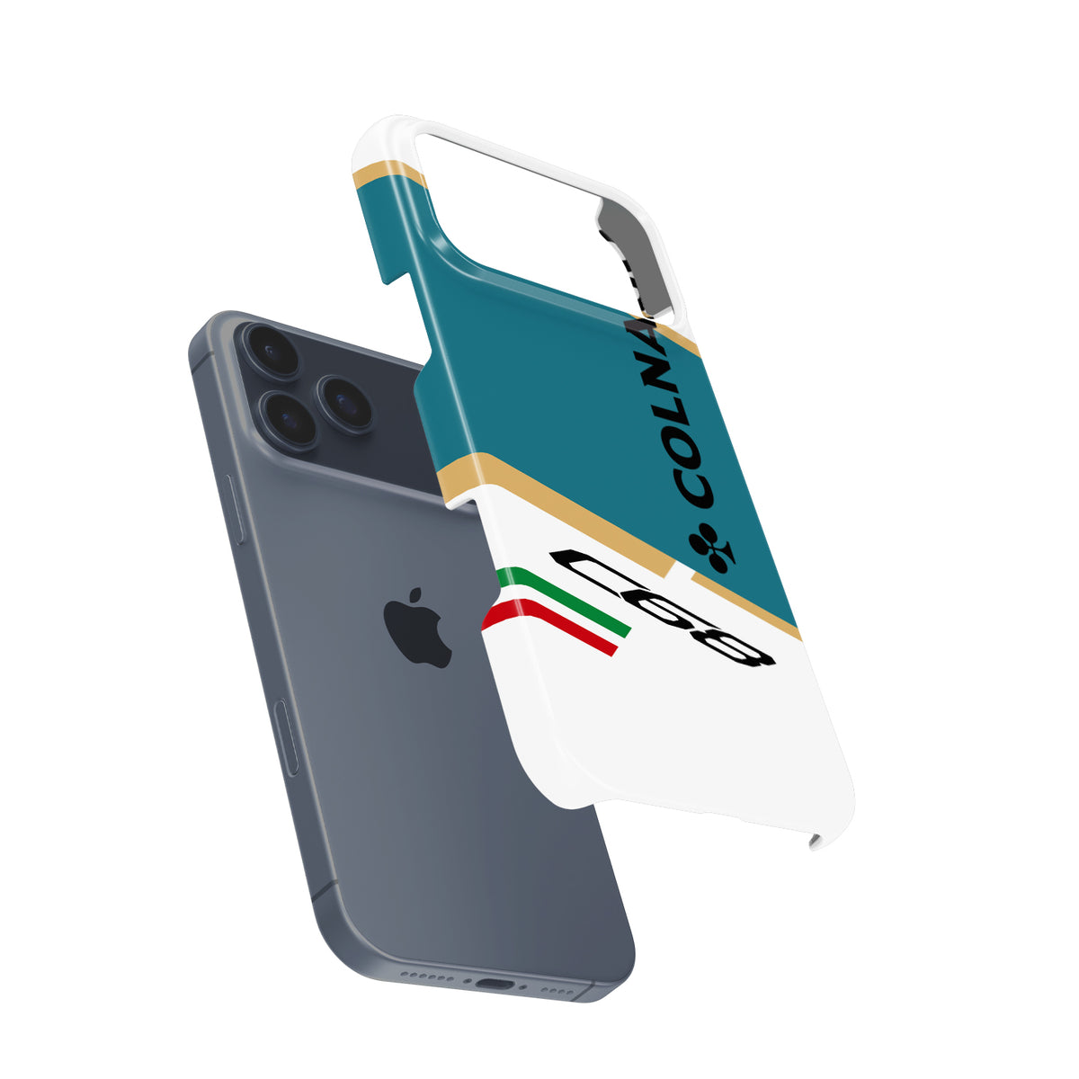 Colnago C68 HRWP Livery Phone Case: Cycling Precision & Protection cycling iPhone case view 4