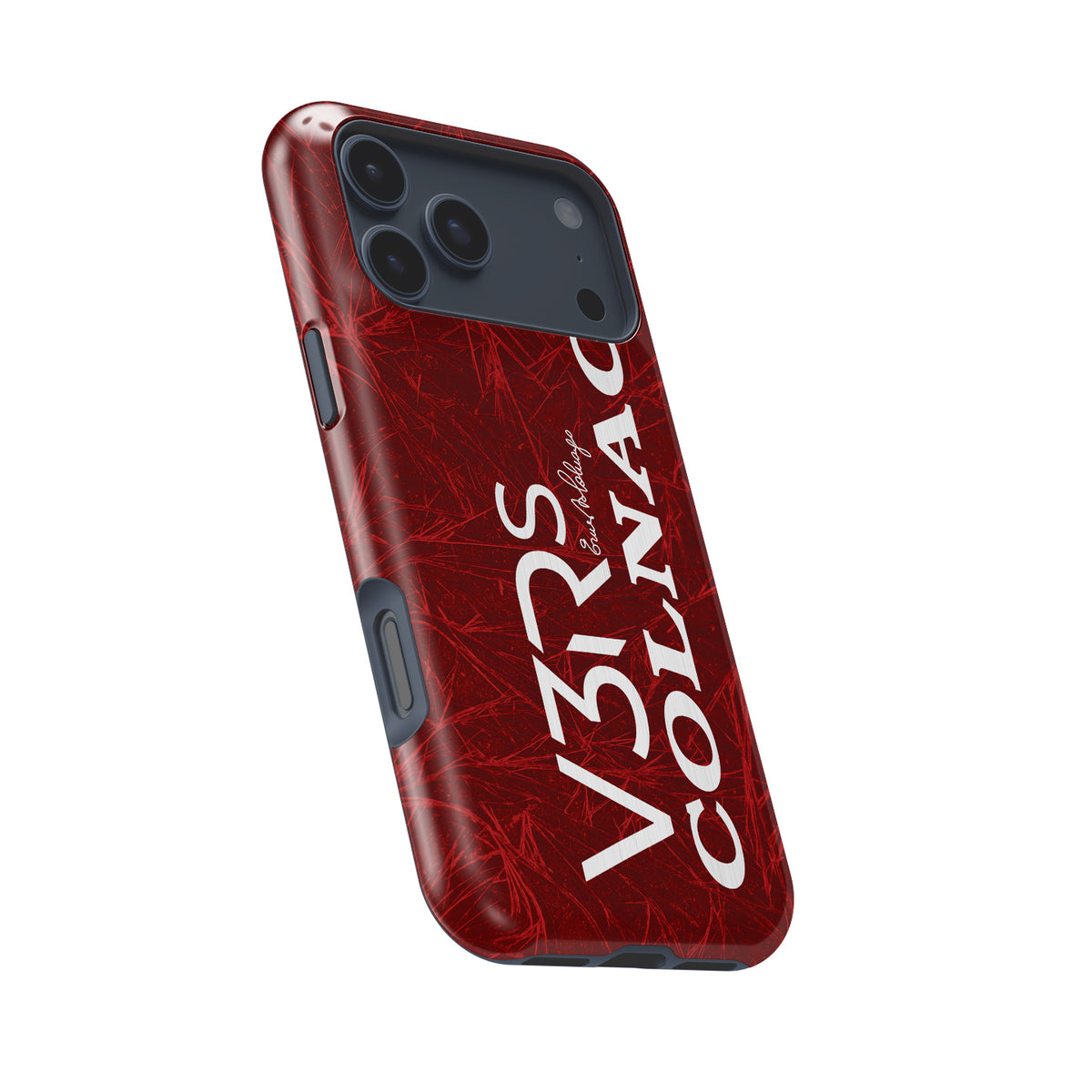 Colnago V3RS Disc Frozen Red Livery Phone Case by DIZZY