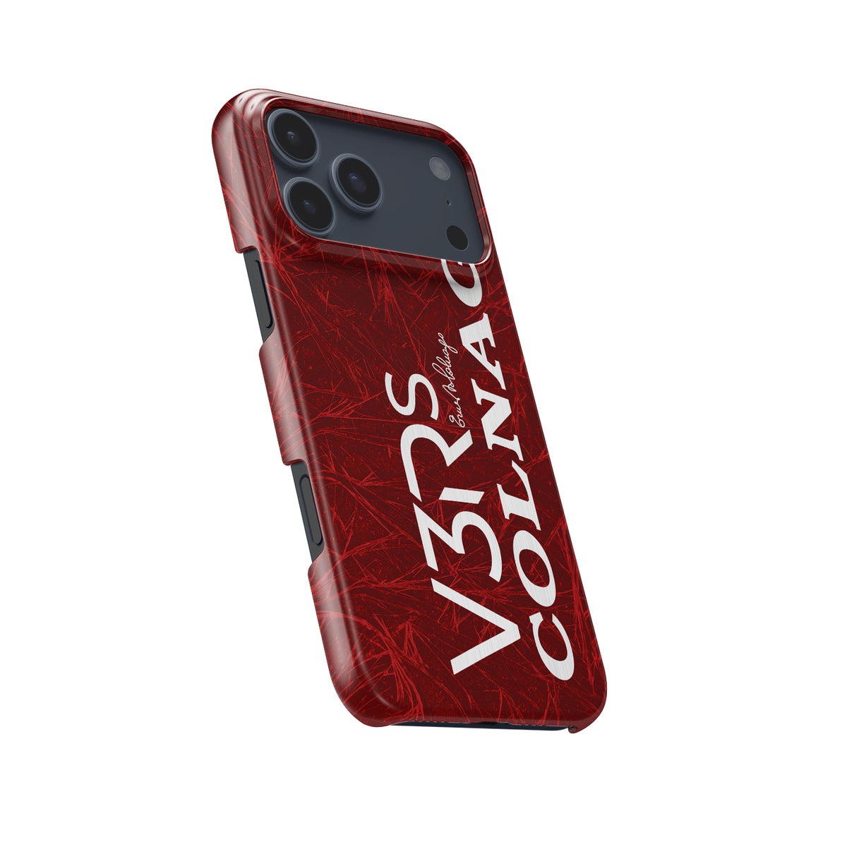 Colnago V3RS Disc Frozen Red Livery Phone Case by DIZZY