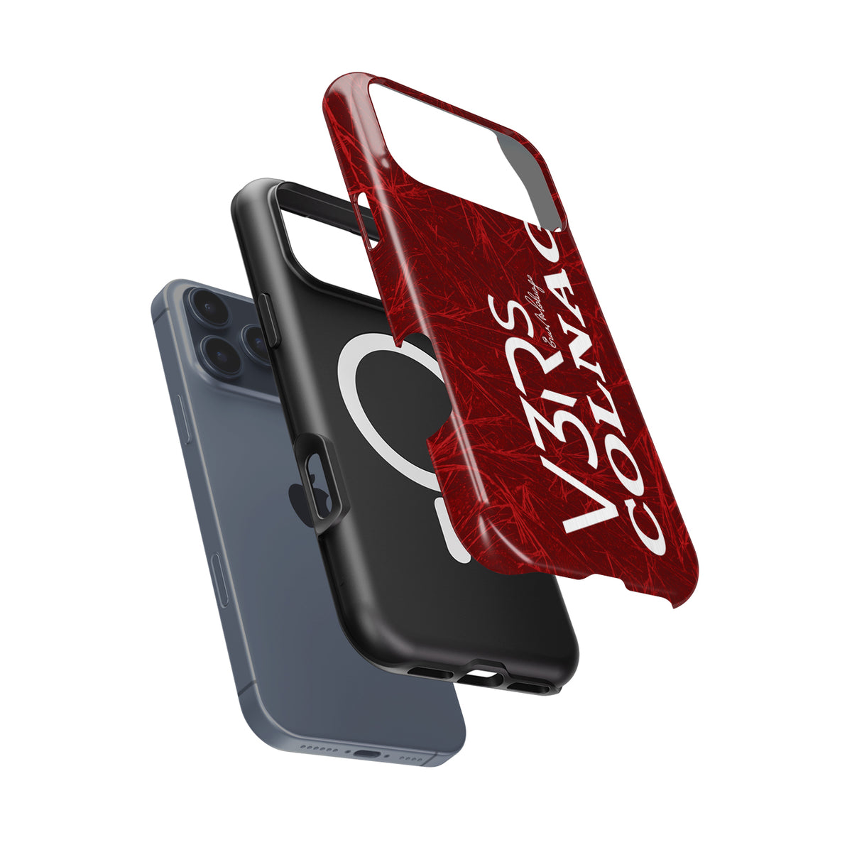 Colnago V3RS Disc Frozen Red Livery Phone Case by DIZZY