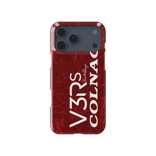 Colnago V3RS Disc Frozen Red Livery cycling iPhone case view 1