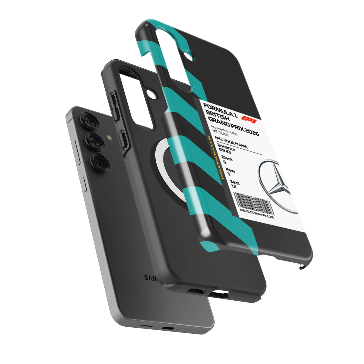 Custom Mercedes VIP Pass Samsung Galaxy Case