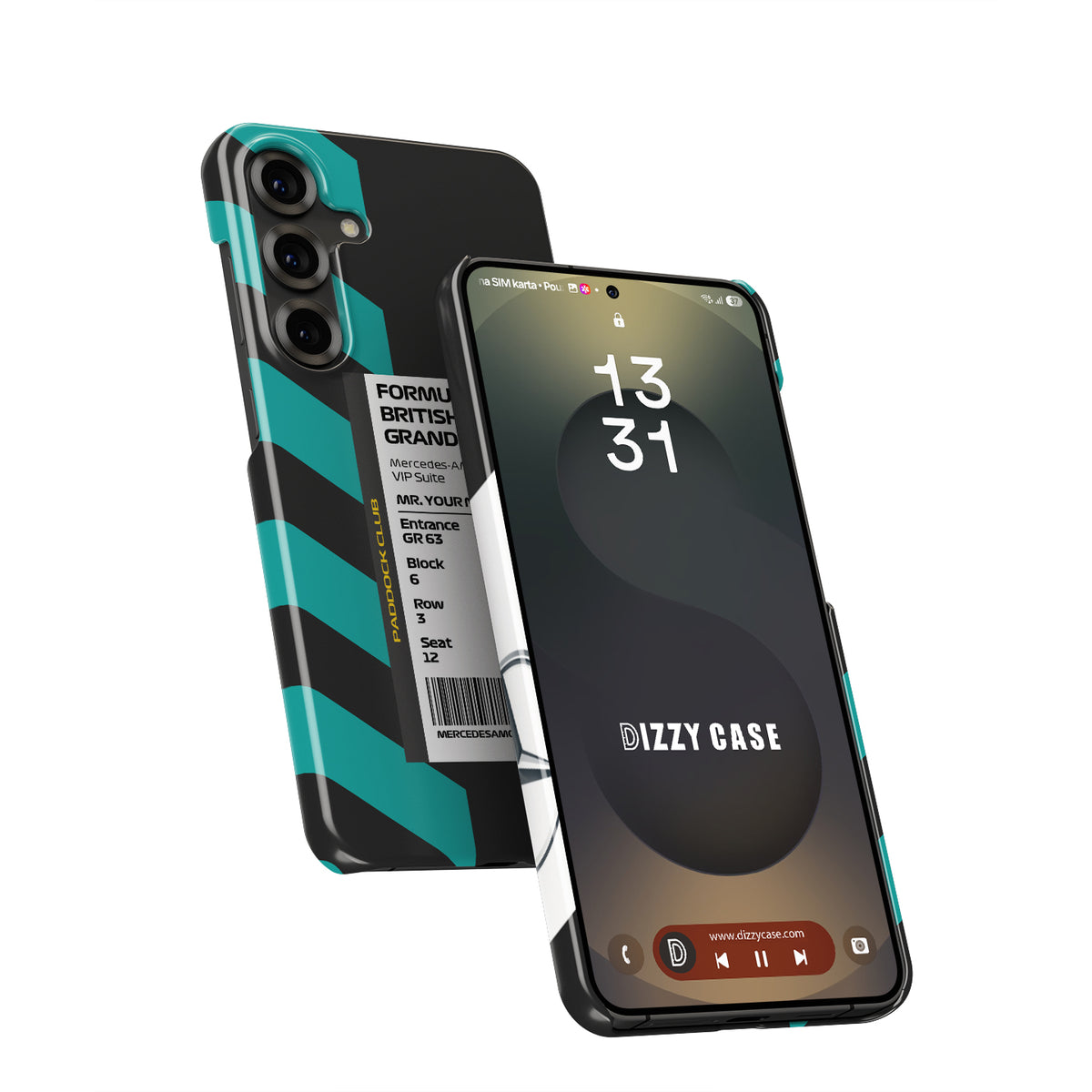 Custom Mercedes VIP Pass Samsung Galaxy Case