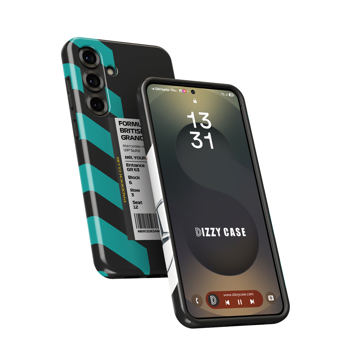 Custom Mercedes VIP Pass Samsung Galaxy Case