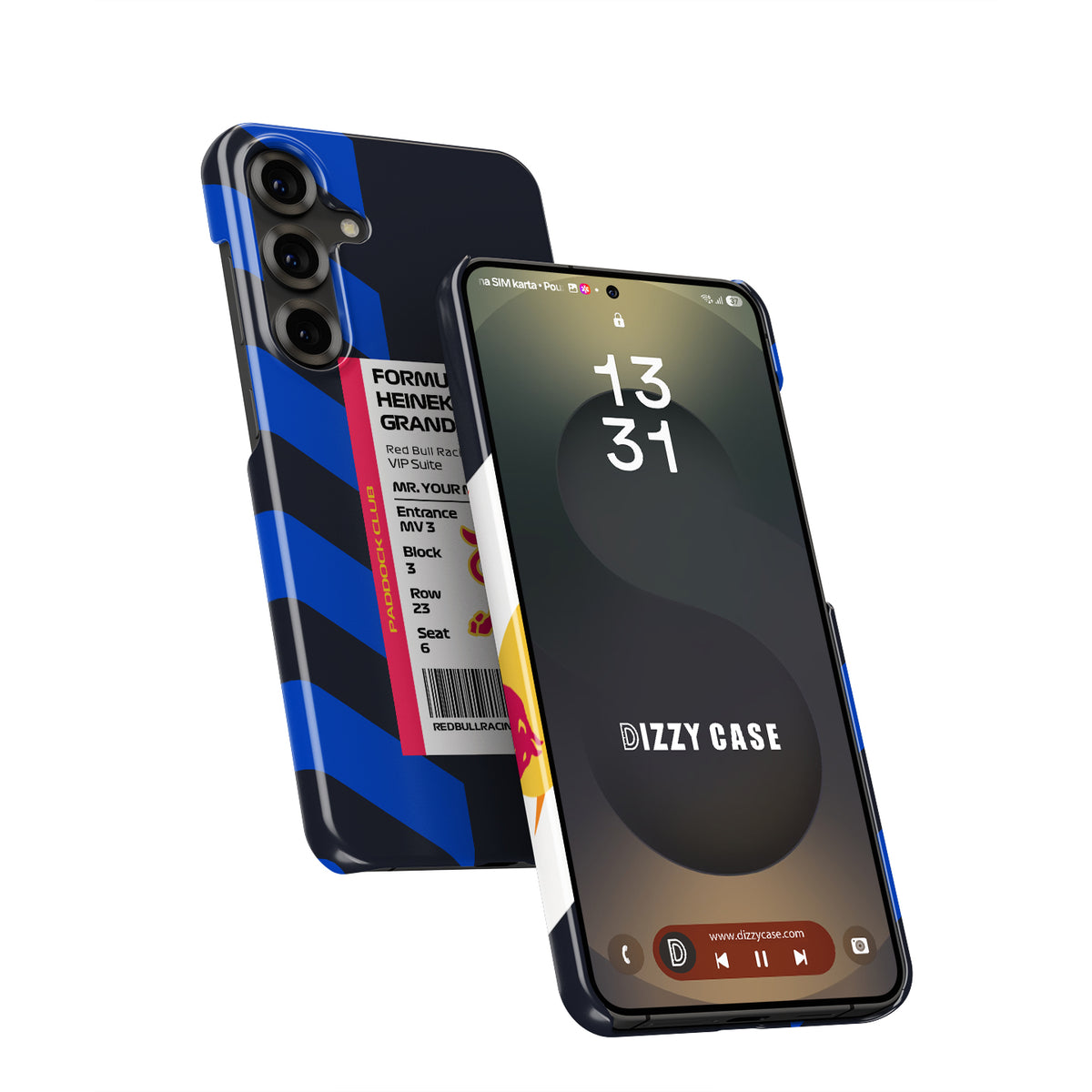 Custom Red Bull VIP Pass Samsung Galaxy Case