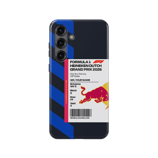Custom Red Bull VIP Pass Samsung Galaxy Case