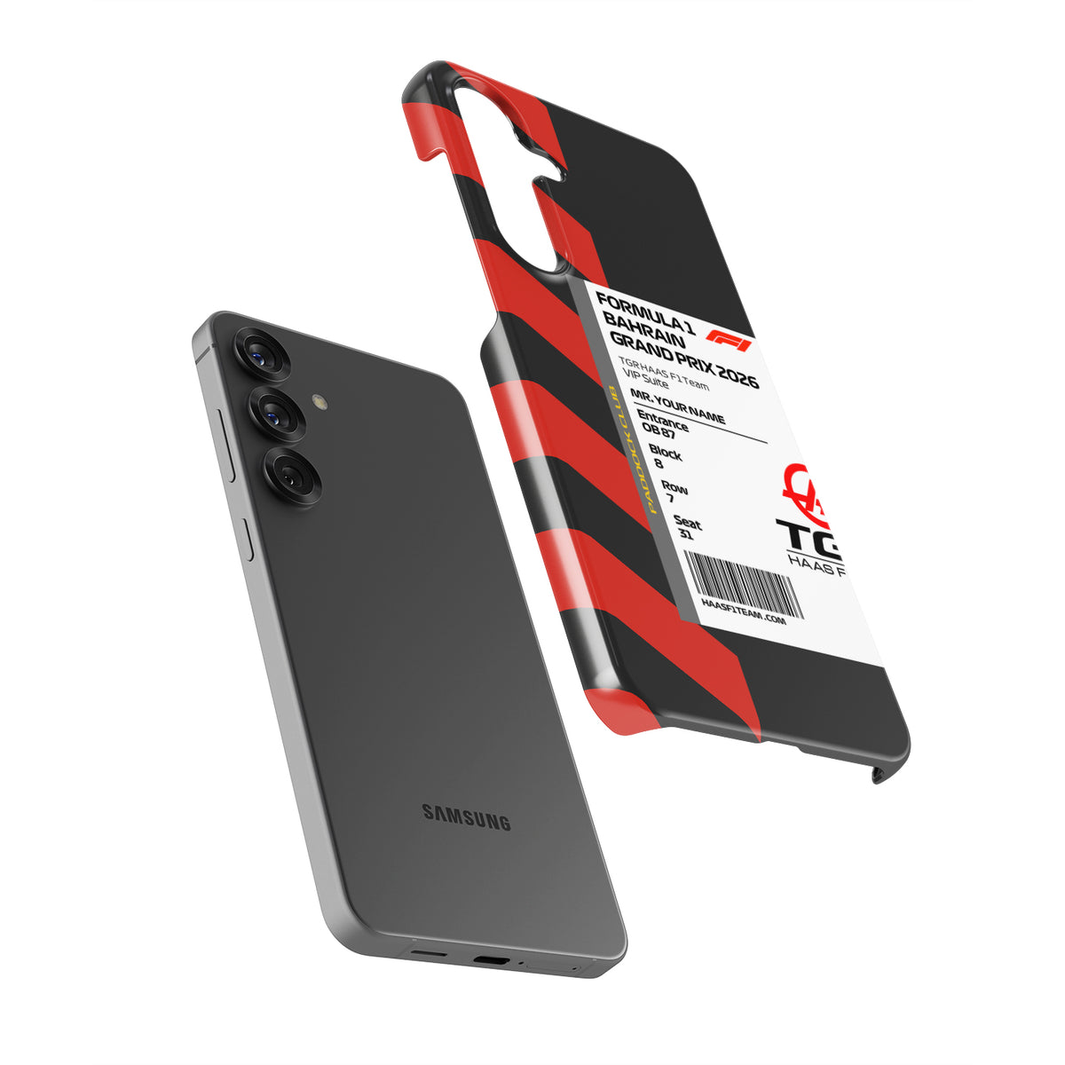 Custom TGR Haas VIP Pass Samsung Galaxy Case