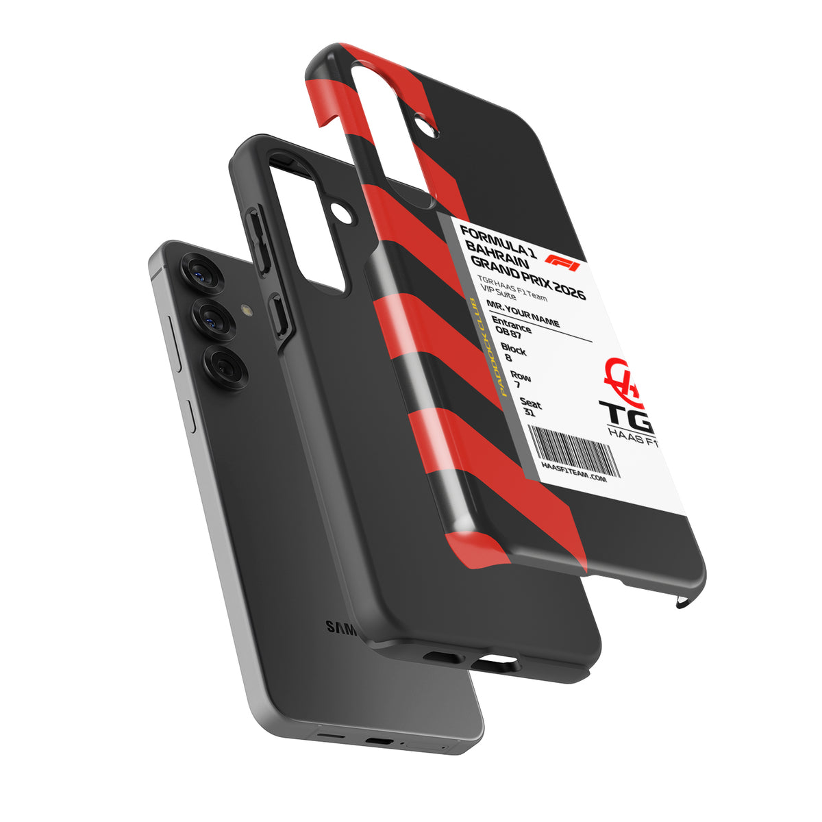 Custom TGR Haas VIP Pass Samsung Galaxy Case