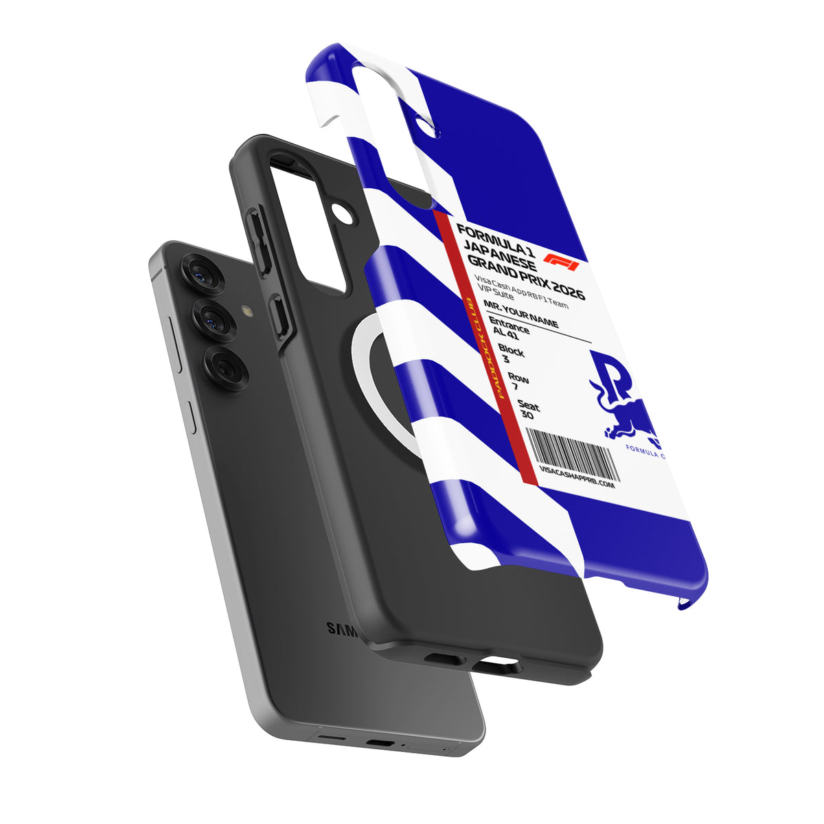Custom VCARB VIP Pass Samsung Galaxy Case