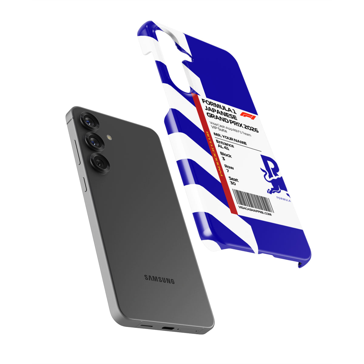 Custom VCARB VIP Pass Samsung Galaxy Case