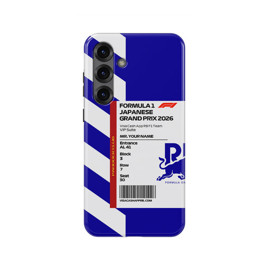 Custom VCARB VIP Pass Samsung Galaxy Case