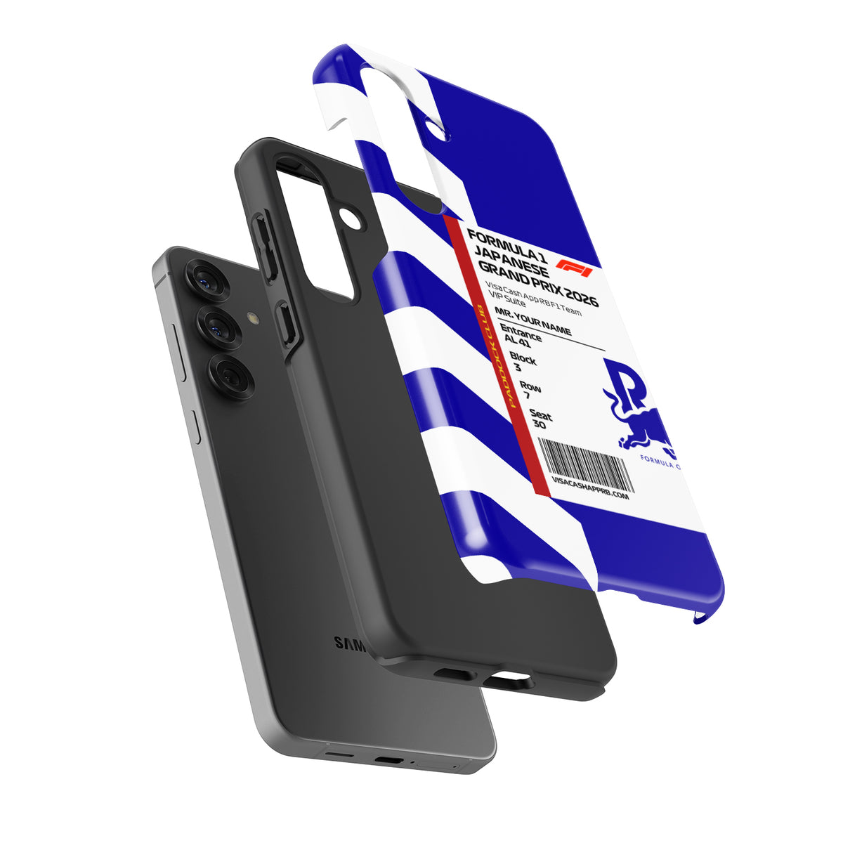 Custom VCARB VIP Pass Samsung Galaxy Case