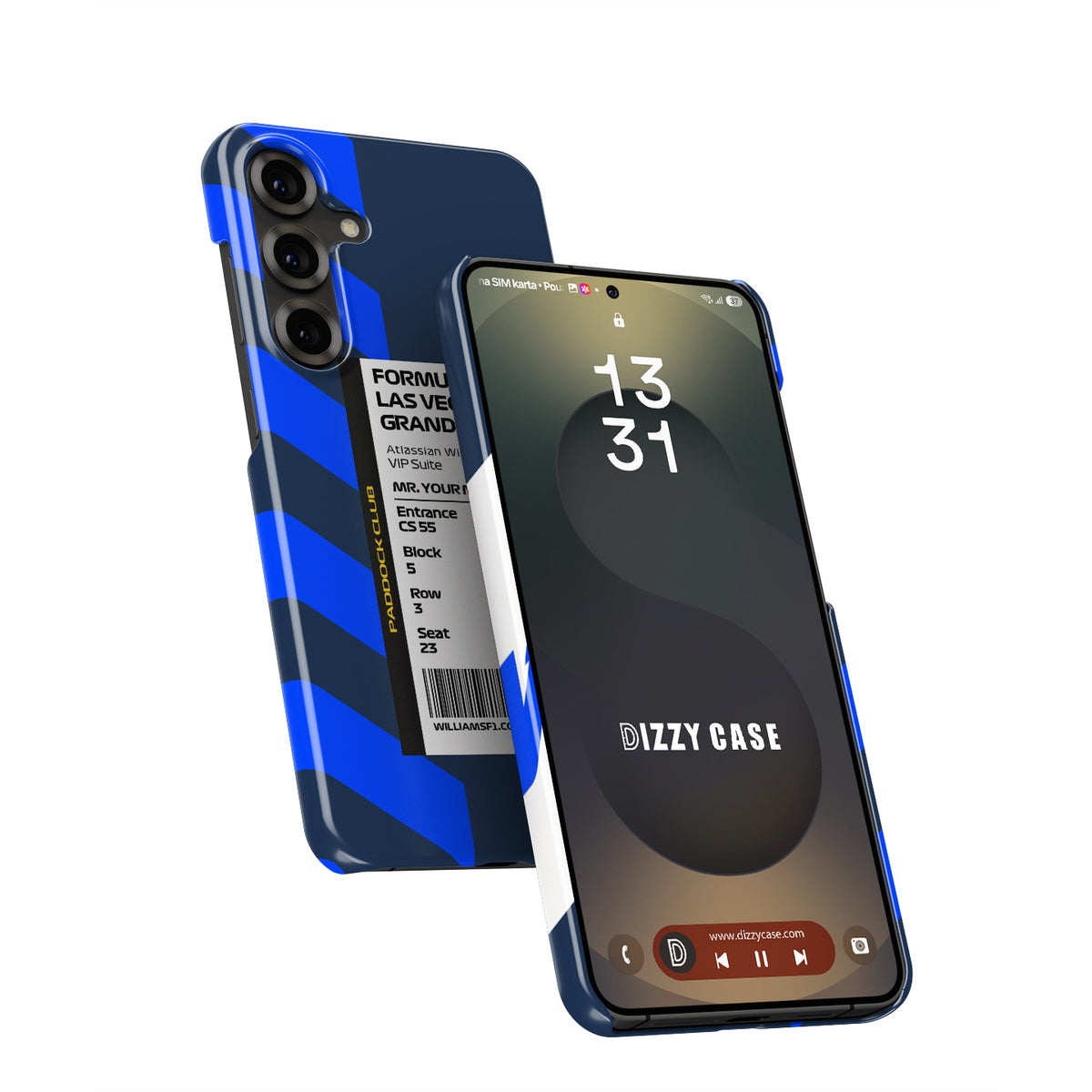 Custom Williams VIP Pass Samsung Galaxy Case