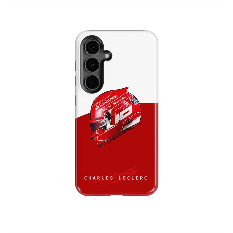 Charles Leclerc 2023 Helmet Case - Samsung Edition