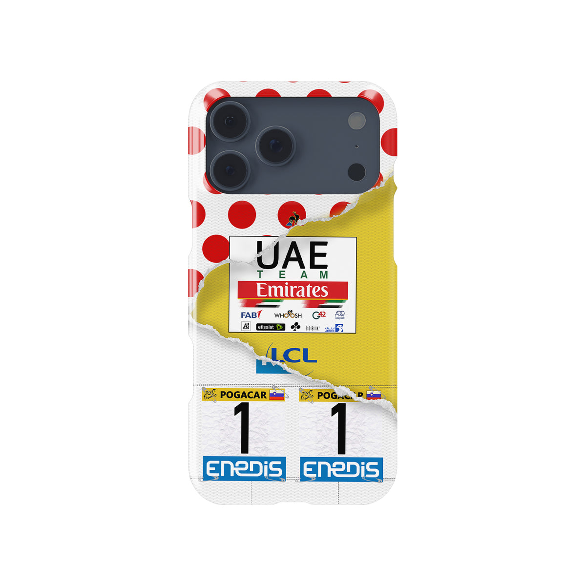 Celebrate Tadej Pogačar’s Tour de France Triumph with this Phone Case