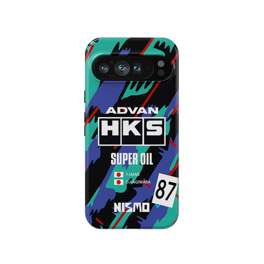 Nissan Skyline GT-R R32 HKS JTC Racing Livery Google Pixel Case