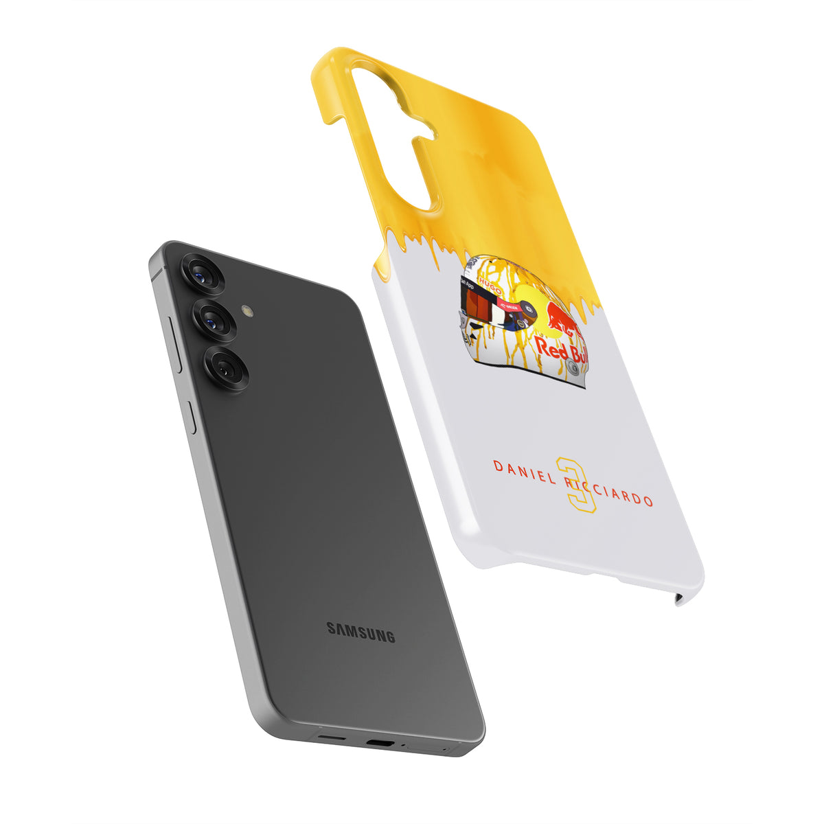 Daniel Ricciardo 2024 Canadian GP Maple Dan Helmet Phone Case – For Samsung Galaxy