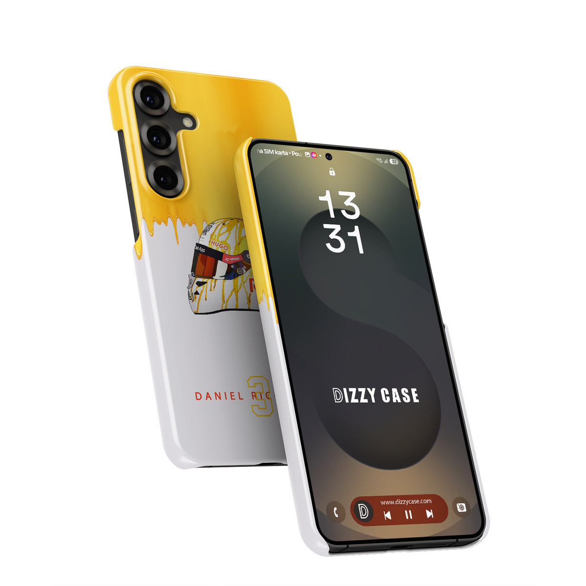 Daniel Ricciardo 2024 Canadian GP Maple Dan Helmet Phone Case – For Samsung Galaxy