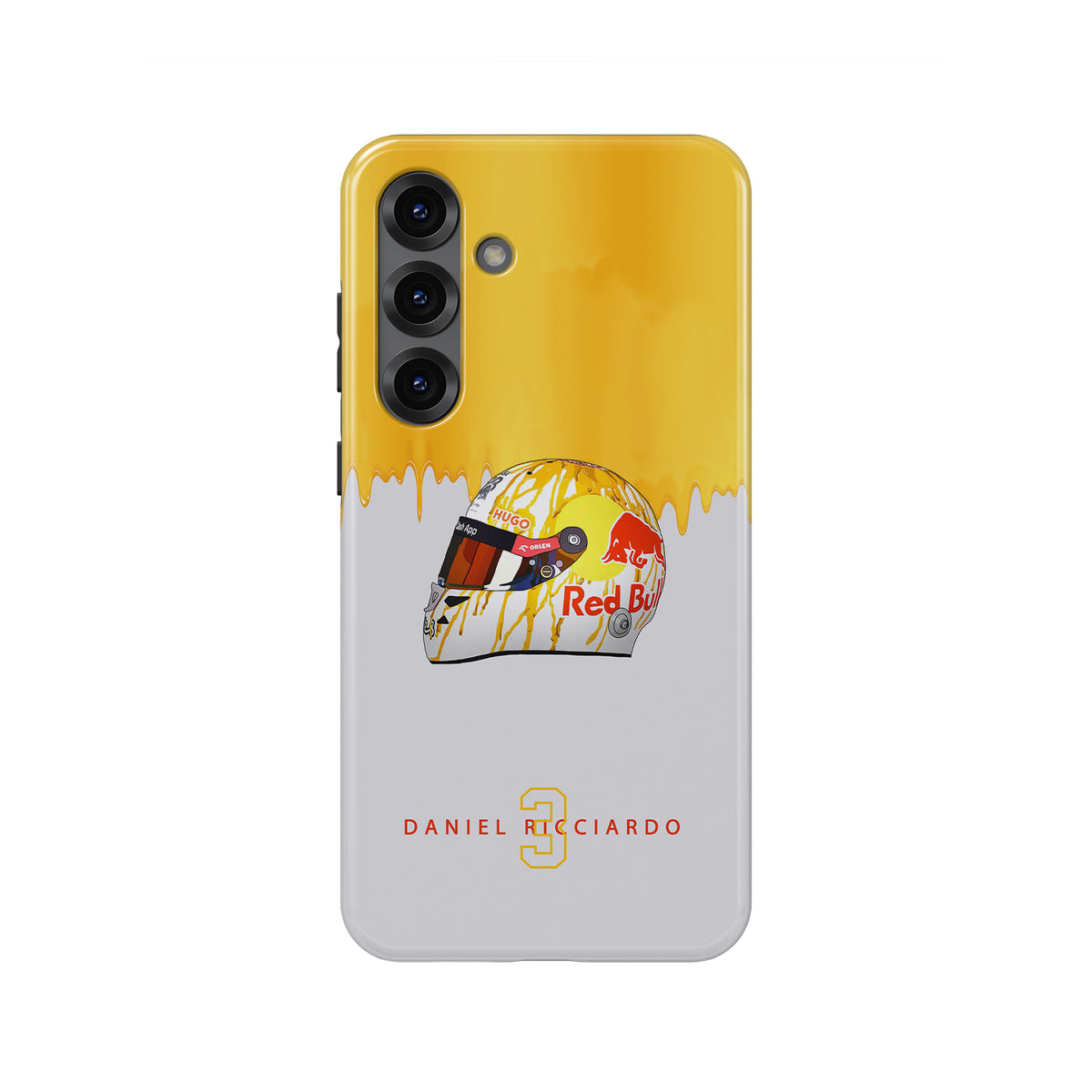 Daniel Ricciardo 2024 Canadian GP Maple Dan Helmet Phone Case – For Samsung Galaxy