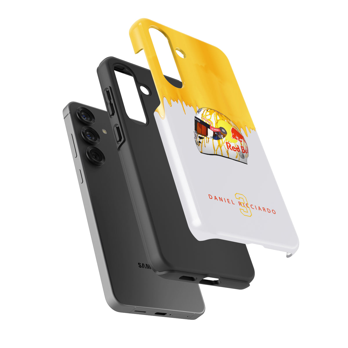 Daniel Ricciardo 2024 Canadian GP Maple Dan Helmet Phone Case – For Samsung Galaxy