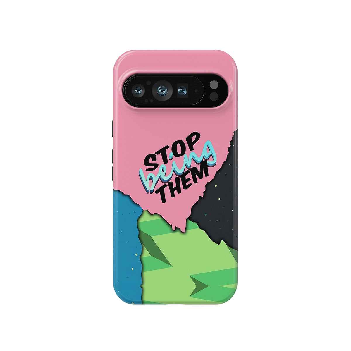 Daniel Ricciardo "Stop Being Them" Phone Case for Google, OnePlus, Xiaomi, Huawei