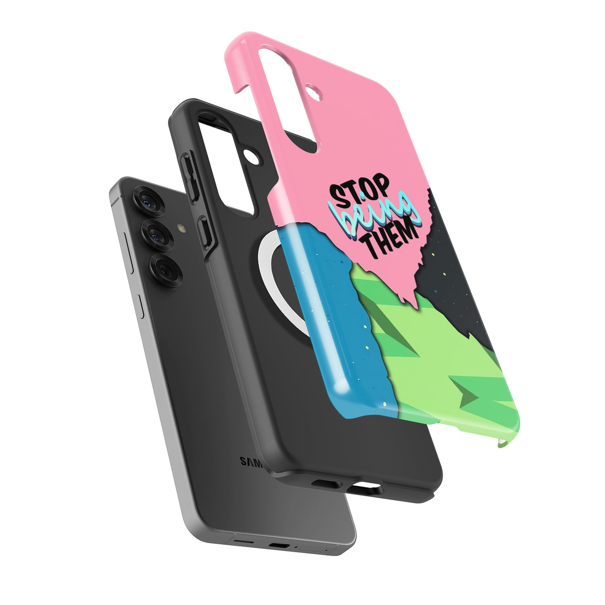 Daniel Ricciardo "Stop Being Them" Case for Samsung Phones