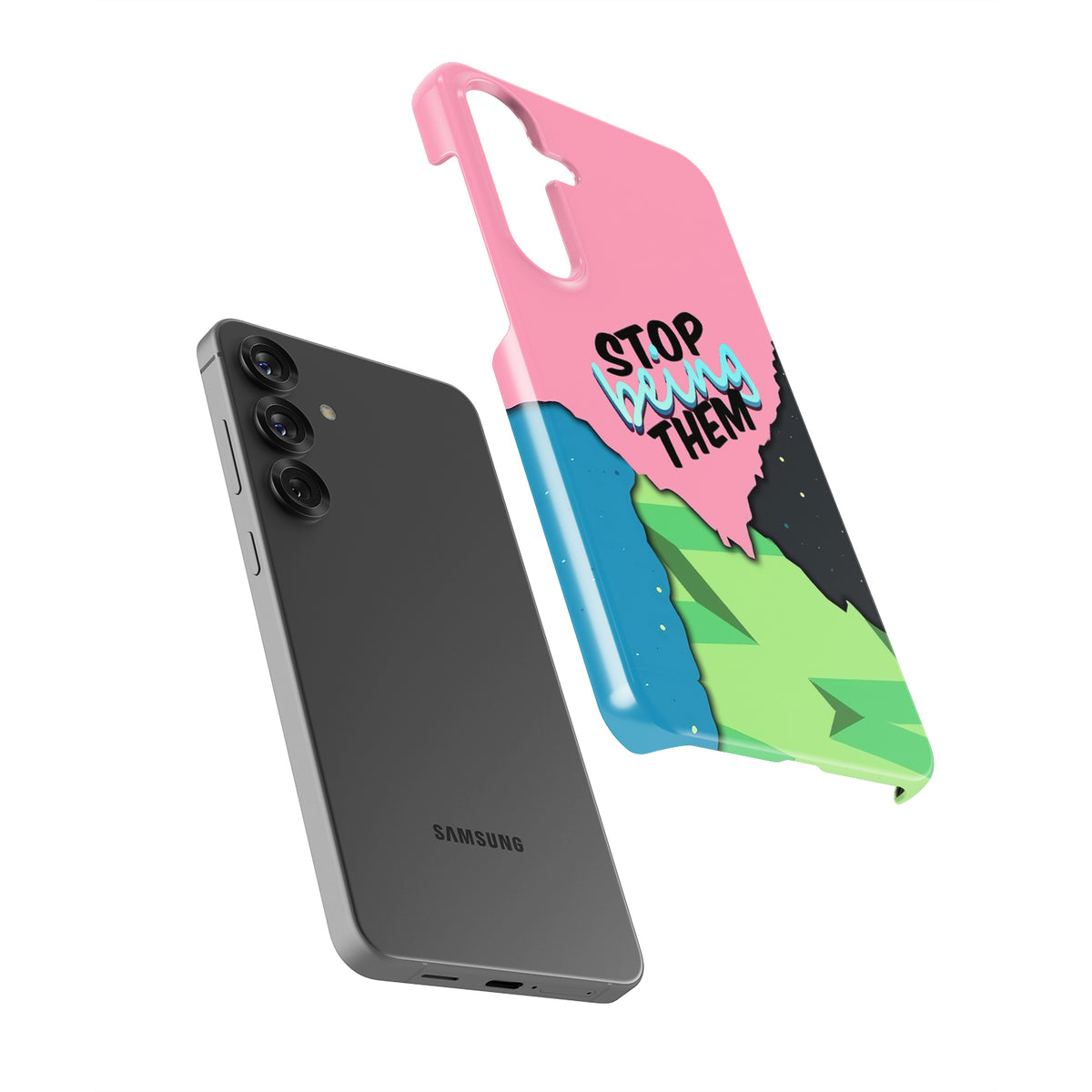 Daniel Ricciardo "Stop Being Them" Case for Samsung Phones