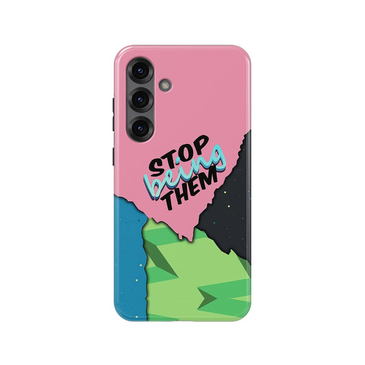 Daniel Ricciardo "Stop Being Them" Case for Samsung Phones