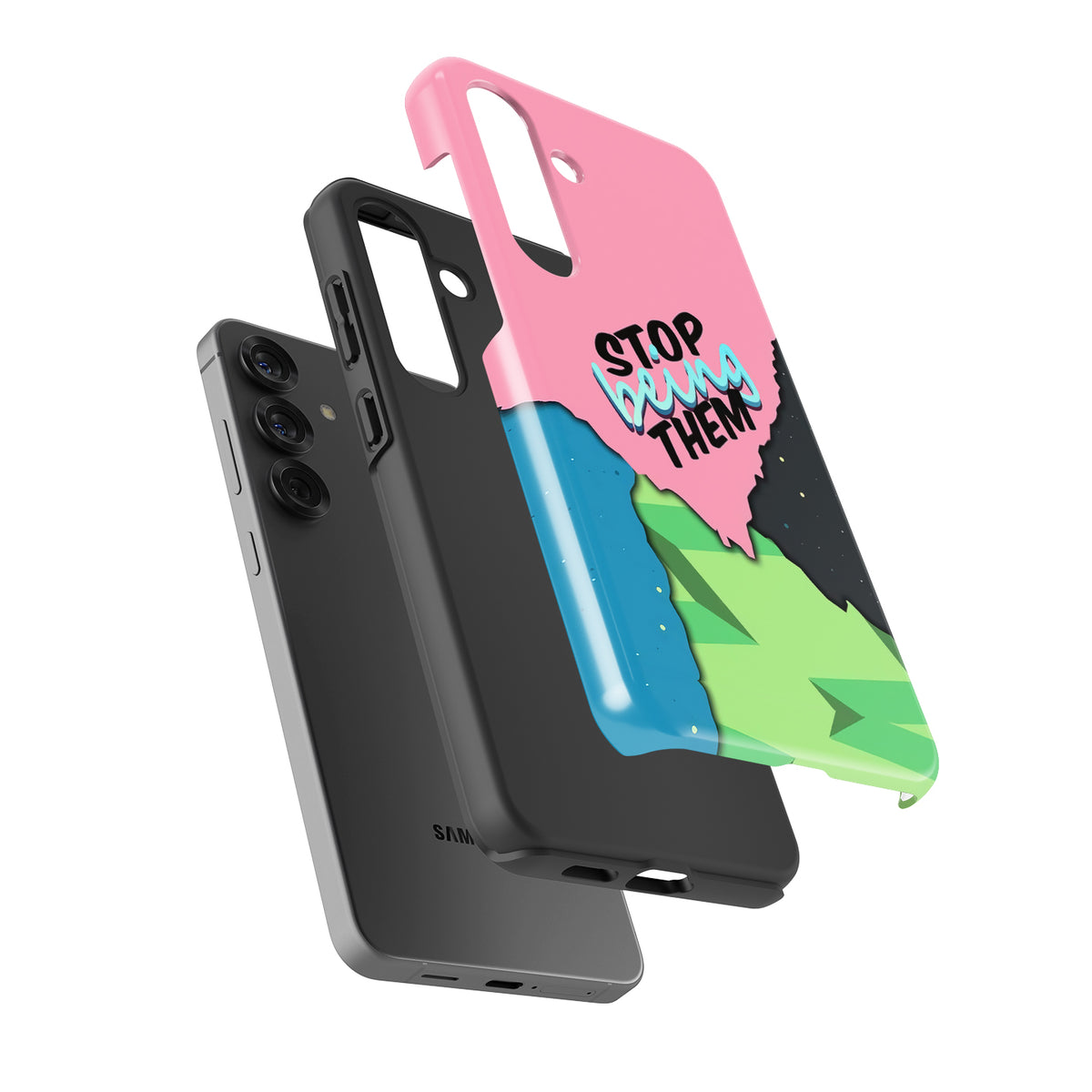 Daniel Ricciardo "Stop Being Them" Case for Samsung Phones