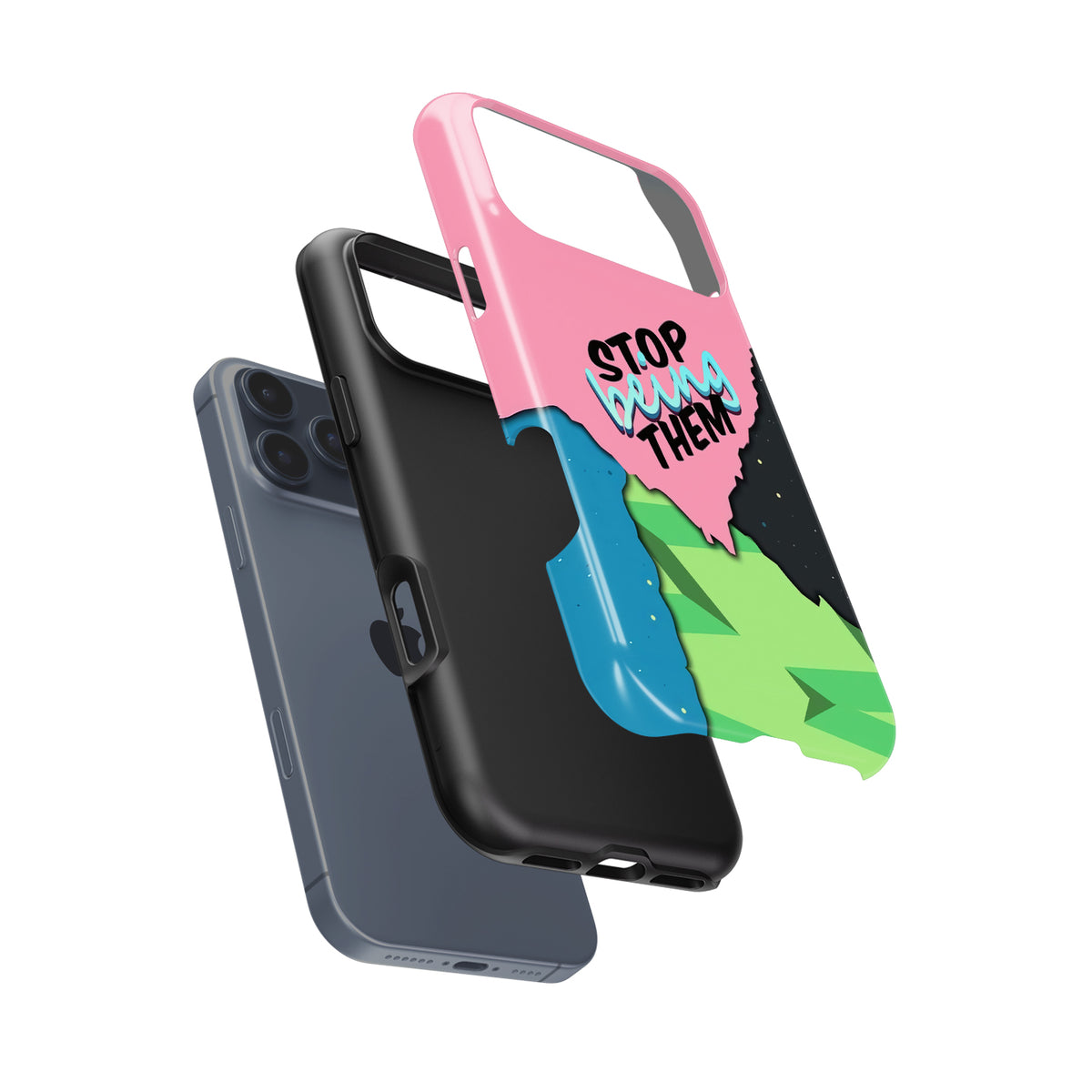 Daniel Ricciardo "Stop Being Them" Helmet Case – Apple iPhone Models